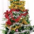 thumbnail image 5 of Guirnaldas de cinta de oropel de PVC para Navidad de 1,8 m, adornos de estrellas de plástico para colgar en el árbol de Navidad, decoraciones para el hogar, Navidad y bodas, 5 of 5