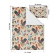 thumbnail image 5 of Chicken and Flower Duvet Cover and Pillowcase Set for Single Bedding, Bedroom Accessories for Kids Teens, 5 of 5