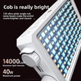 thumbnail image 3 of Portable LED Video Light 40W Video Camera Light Pocket Mini Outdoor High Brightness Fill Light Can Charge Phone,1 * fill light 1 * USB cable 1 * tripod 1 * screw 1 * English instruction manual,White, 3 of 8