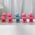 thumbnail image 6 of Giaone Cute Bear Shape Candle Silicone Mold for Hand-made Candle Ornaments Making, 6 of 13