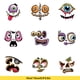 thumbnail image 2 of Pegatinas de calabazas de Halloween | Pegatinas decorativas espeluznantes para la decoración de fiestas de truco o trato | Decoraciones autoadhesivas para ventanas y puertas, 2 of 8