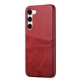 thumbnail image 5 of Allytech Case for Samsung Galaxy S24 with 2 Card Slots, Dual Protection Shockproof Anti-Scratch Case, Premium PU Leather Slim Lightweight Wallet Phone Case for Women&Men - Red, 5 of 6