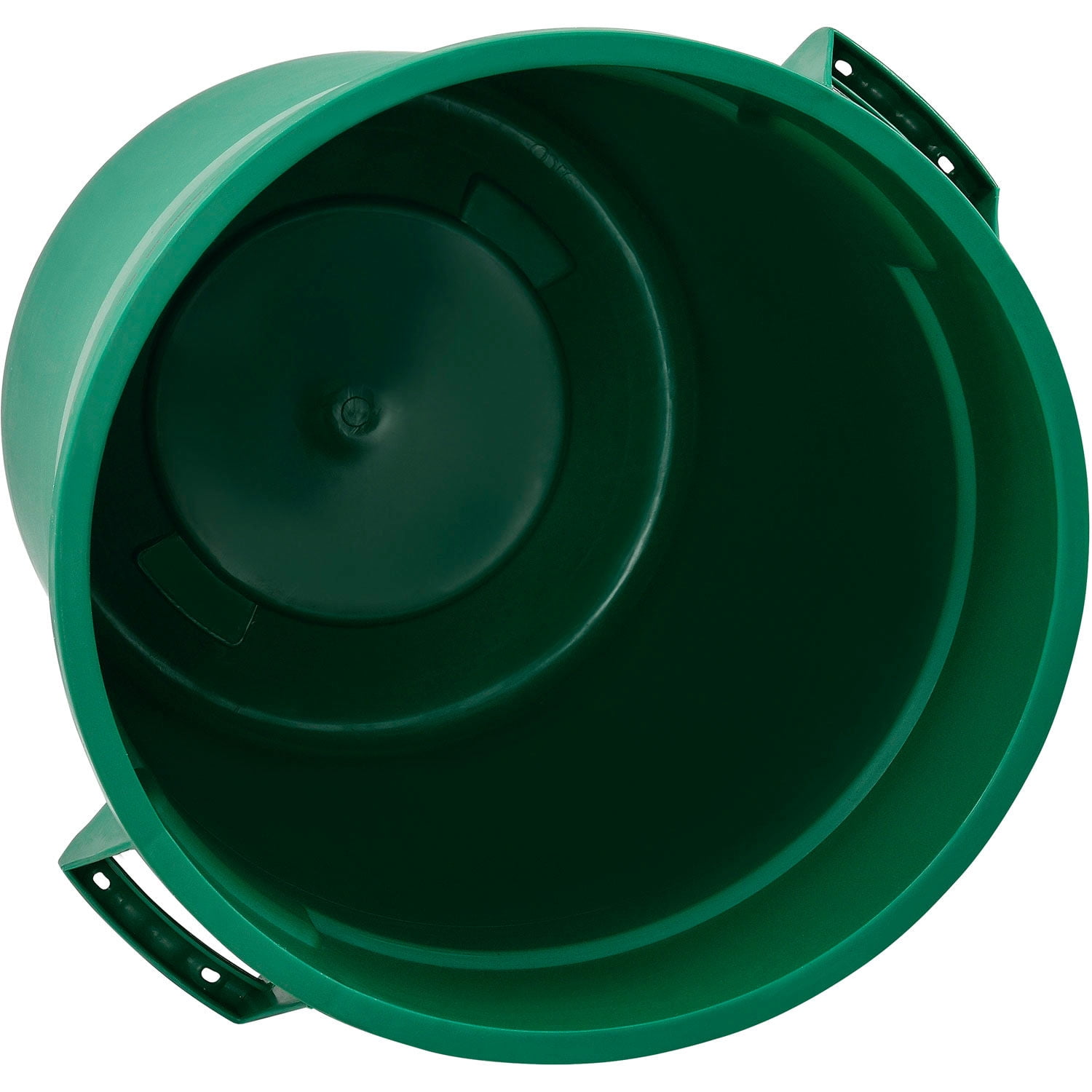 Global Industrial Plastic Trash Can - 32 Gallon Green
