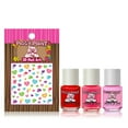 thumbnail image 2 of Piggy Paint All the Heart Eyes Gift Set, 3 Nail Polish & Valentines Nail Art, 2 of 11