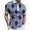 Purple, variant on Mens Workout Shirt Fashion Zipper Turn-Down Printing Strip Raglan Short Sleeve Mens Sprimg Clothing,Yellow,2XL