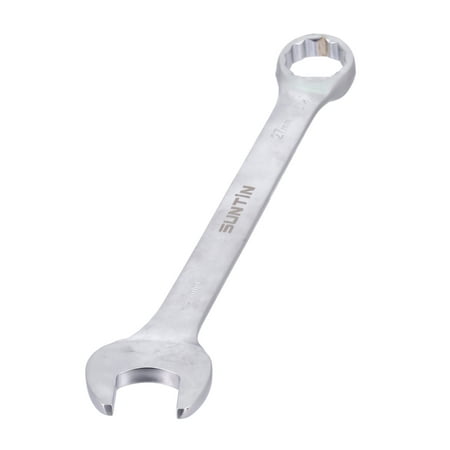 

iaksohdu 27mm Combination Wrench Heavy Duty Repair Tools Portable Double Ring Open End Spanner for Vehicles