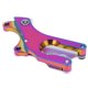 thumbnail image 2 of Asiento de conversión de freno de disco de bicicleta de carretera, adaptador de asiento fijo de freno de bicicleta duradero para ciclismoIridiscencia, 2 of 10