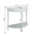 thumbnail image 3 of Pemberly Row Entryway Table - White, 3 of 4