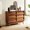 Brown, variant on Black 4 Drawer Dresser - And 4 Dependable Storage Option