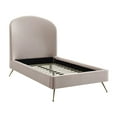 thumbnail image 4 of TOV Furniture Vivi Velvet Platform Bed, 4 of 7