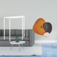 thumbnail image 2 of Mesita de noche de acrílico,Mesa auxiliar de acrílico transparente Mesa auxiliar transparente en capas,Mesa pequeña de acrílico,mesita de noche pequeña,compacta,Reloj de pared,Reloj de, 2 of 8