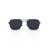 Caribbean Sun Rx'able Unisex Polarized Sport Sunglasses, Rum Cay, Gunmetal, 56-19-140