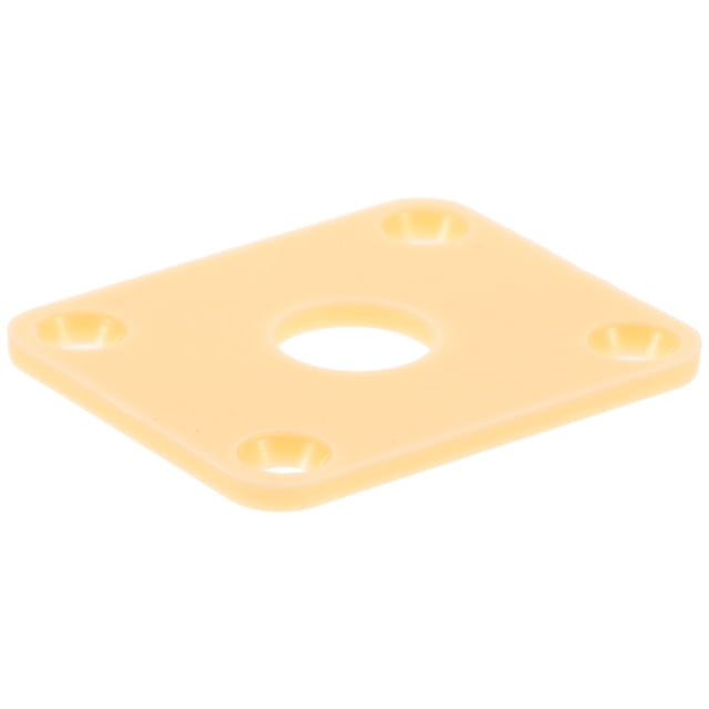 Milisten Rectangular Para Jack Entrada De Guitarra Eléctrica Con Protección Y Montaje Sencillo