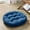 Round | Navy | 1 Pack, variant on Square Large Pillows Seating for Adults, Tufted Corduroy Floor Cushions for Living Room Tatami, Navy Blue, 22x22 Inch