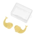 thumbnail image 1 of Tapones para nadar de Bargains Únicos, 1 par, protección impermeable de sonido triple capa, color amarillo, 1 of 5