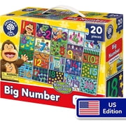 Orchard Toys 20-Piece Big Number Educational Jigsaw Puzzle