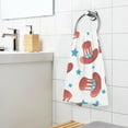 thumbnail image 6 of GZHJMY 4th of July Hat Star Hand Towel Cotton Soft Absorbent Bath Hand Towels Decor, Multipurpose for Kitchen, Hotel, Spa, Yoga, Gym, Set of 2, 6 of 7