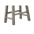 thumbnail image 6 of Boraam Sonoma 24in. Backless Saddle Wood Counter Stool, Storm Gray Wire-Brush Finish, 6 of 6