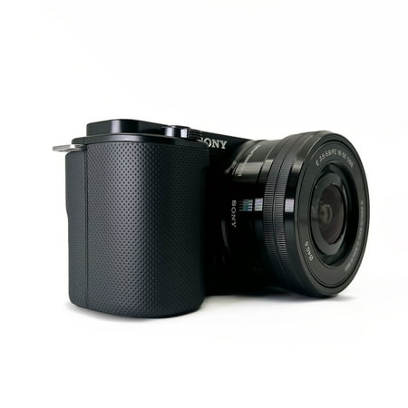 Sony Sony ZV-E10 APS-C Mirrorless Interchangeable Lens Vlogging Camera with 16-50mm Lens, Black - Bundle with 64GB SD Card, Shoulder Bag, 40.5mm Filter Kit
