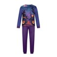 thumbnail image 4 of Family Halloween Matching PJs Set, Long Sleeve Shirt and Trousers Sleepwear Loungewear Outfits for Trick or Treat Party, 4 of 5