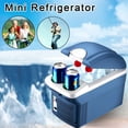 thumbnail image 3 of 8L Mini 12V Freezer RV Outdoor Heating Warmer Ice Refrigerator Travel, 3 of 8