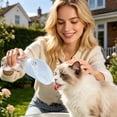thumbnail image 6 of Collapsible Silicone Dog Water Bottle Adapter, Leakproof Portable Pet Travel Water Bowl for Walking Hiking, 6 of 7