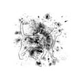 thumbnail image 3 of Phillip, Jamie 20x20 Black Modern Framed Museum Art Print Titled - Catty Walk, 3 of 5