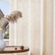 thumbnail image 3 of Cortinas Jinchan de lino suave de 300 cm, color natural, con 2 paneles, 3 of 9