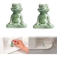 thumbnail image 2 of Back to School Essentials above cabinet decor Desktop Ornament Ceramic Toilet Ceramic Frog Toilet Cover Toilet Decorative Frogs Toilet Up To 0.8 Inches In Diameter, 2 of 7