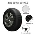 thumbnail image 4 of Kdxio Cherry for Tire Cover Wheel Protectors Tyre Covers Weatherproof Wheel Covers Universal Fit for Trailer Rv SUV Truck Camper Travel Trailers 16 inch, 4 of 8