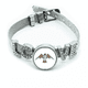 thumbnail image 1 of Geometric Abstract Eagle patron de origami Pulsera pulsera pulsera de cristal amor pulsera ajustable, 1 of 2