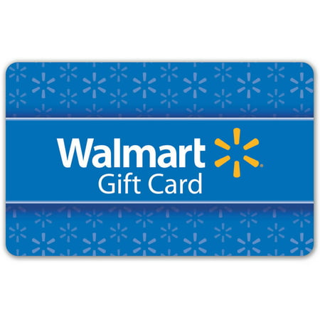 Basic Blue Walmart Gift Card (Best Gift Cards To Give For Birthdays)
