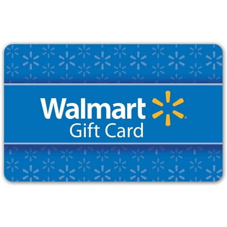 Basic Blue Walmart Gift Card (Best Food Gifts To Send By Mail)