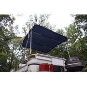 New NAVY BLUE Vortex Pontoon / Deck Boat 4 Bow Bimini Top 10' Long, 91-96 Wide, 54 High, Complete Kit, EASY INSTALLATION ( - 1 TO 4 BUSINESS DAY DELIVERY)