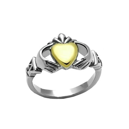 - The Knot Jewelry Claddaghring designer fashion Stainless Steel