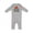 AC-Heather Grey, variant on Inktastic Basketball My Daddy is the Coach Baby Romper Coveralls