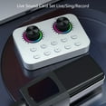 thumbnail image 6 of Voice Changer Device With 4 Sound Effect Lighting Handheld Microphone Sound Effects Machine Karaoke Small Live Broadcast, 6 of 8