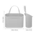 thumbnail image 3 of Weiweiguan 1pc Car Rear Hanging Type Trash Bin Multipurpose Car Storage Box Rubbish Can, 3 of 6