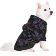 thumbnail image 2 of Balery Lavender Flowers Sudadera con Capucha para Perros Pequeños – Ropa para Mascotas, Disfraz para Perros y Gatos, Ideal para Fiestas y Cosplay-X-Large, 2 of 7