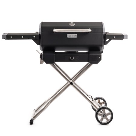 Masterbuilt Portable Charcoal Grill and Smoker with Cart and Analog Temperature Control