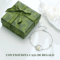 thumbnail image 5 of "Pulseras De Gato Luna Plata 925 Para Mujeres Dorado 21 Cm 21 Cm Lab.G, Plata", 5 of 5