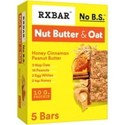 RXBAR Nut Butter Oat Honey Cinnamon Peanut Butter Protein Bars - 9.7oz/5ct