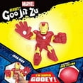thumbnail image 4 of Heroes of Goo Jit Zu Licensed Marvel Hero Pack - Iron Man, Multicolor (41056), 4 of 7