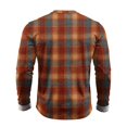 thumbnail image 5 of Christmas Men Round Neck Long Sleeve Pullover Top, Novelty Printed Xmas Festive Casual Wear, Comfortable Winter Party Shirts, Stylish Daily Outfit For Holiday Black 3XL, 5 of 5