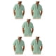 thumbnail image 3 of Camisa abotonada Qarigey para hombre senderismo verano fiesta en la piscina Verde L, 3 of 6