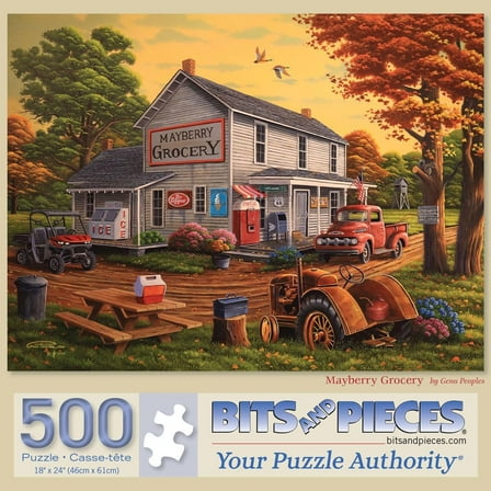Bits and Pieces Mayberry Grocery 500 pc Jigsaw Puzzle 18x24"