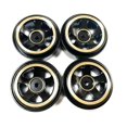 thumbnail image 1 of Llantas de Metal Ounissouiy RC a prueba de golpes para 1/24 FMS FCX24 Crawler RC Negro, 1 of 6