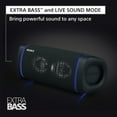 thumbnail image 5 of Sony SRS-XB33 EXTRA BASS Wireless Waterproof Bluetooth Portable Speaker, Taupe, 5 of 15