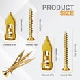 thumbnail image 7 of Self-Drilling Drywall Anchor Kit with Screws – Upgraded Heavy Duty Expansion Anchors, No Pre-Drilling Needed for Shelves, Furniture Frames & Wall Mounting(1.57in，20PCS), 7 of 7