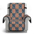 thumbnail image 2 of SCRAWLGOD 250th Anniversary Recliner Chair Covers American Flag Patchwork Print Non Slip Universal Furniture Protector Anti Dust Recliner Chair Cover with Pocket, 2 of 7